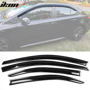 Window Visors Rain Guard for Toyota Corolla Sedan 2020-2025 Tape On 4PC