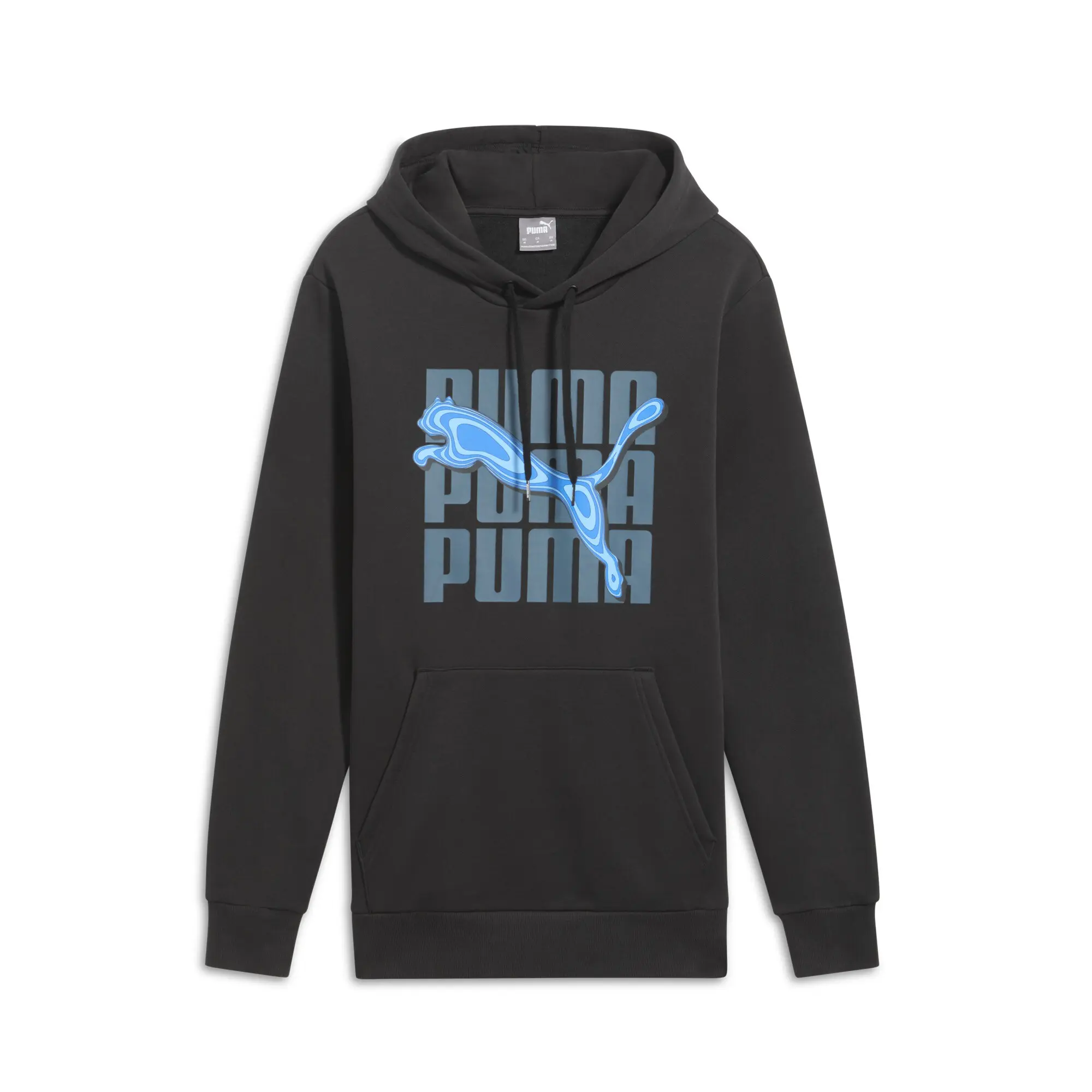 PUMA Mens Illusion Graphic Hoodie Casual Outerwear Casual - Black