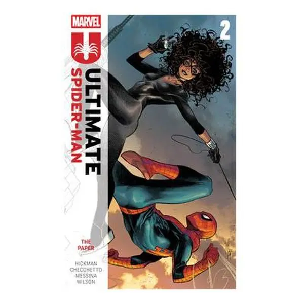Ultimate Spider-Man by Jonathan Hickman Vol. 2: The Paper - Comic Books, Paperback with Tony Stark, Green Goblin, Doc Ock, The Ultimates References