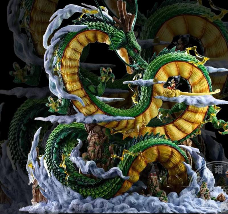 Shen ron PVC figure for home decoration