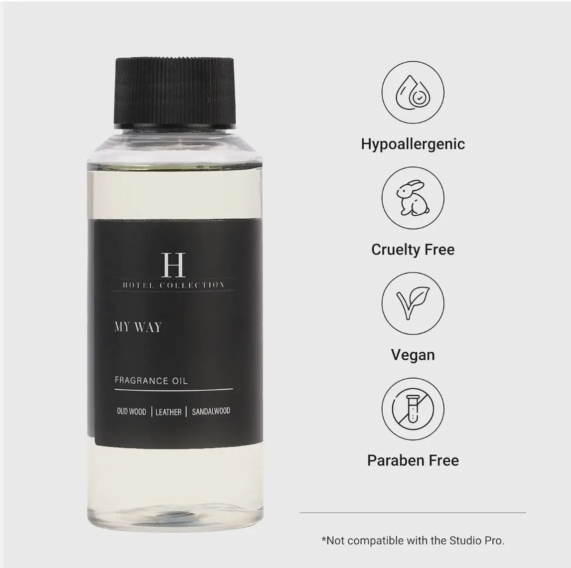 "My Way Essential Oil Scent by Hotel Collection – Luxurious, Long-Lasting Aroma for Home, Office, or Spa, Inspired by 5-Star Hotels. Synthetic Scented
