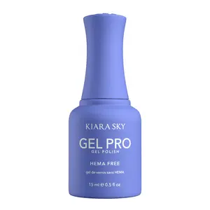 Kiara Sky Gel Pro - Dawn To Earth HEMA-Free + TPO Free Nail Gel Polish | Intense Pigmentation, Long-Lasting Wear | Finish: Cream 15ml