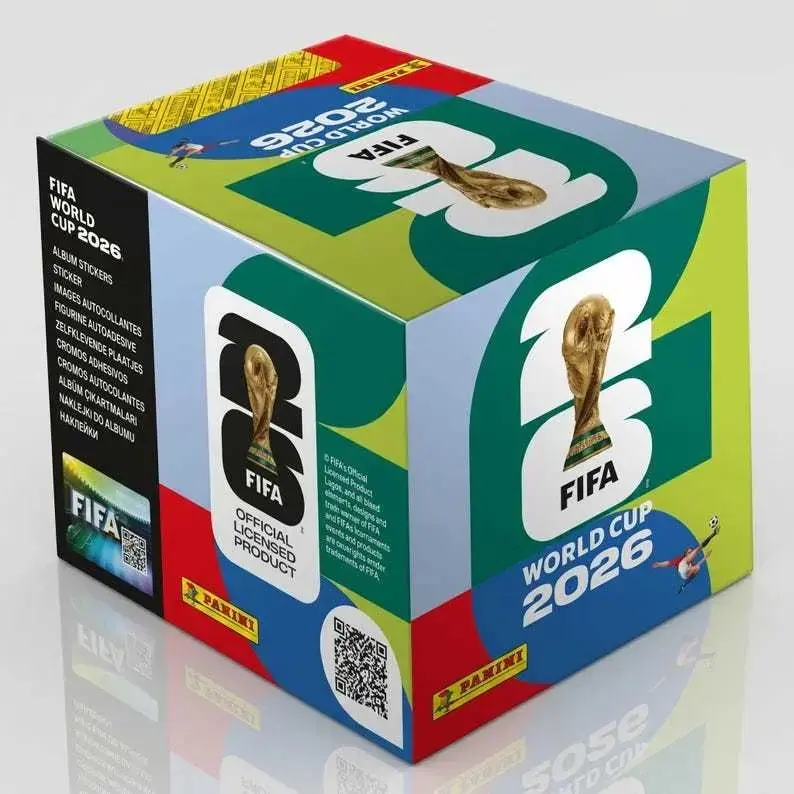 International Edition FIFA World Cup 2026 Sticker Collection - 7-Pack Thrill Stickers, 50-Pack Box Value Set