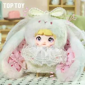 Authorized Disributor: Nommi Baby Sweetheart Bunny Series Kawaii Plush Doll Blind Box (1 PC) Original Product