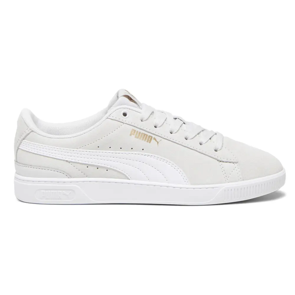 PUMA Womens Vikky V3 Lace Up Sneakers Shoes Casual - Off White