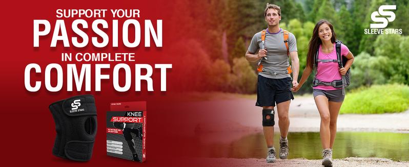 Knee Brace for Strong Support | Pain Relief for Workouts, Walking & Daily Stability