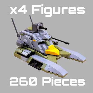 Doom Squad Tank 260pcs Compatible Building Kit SW