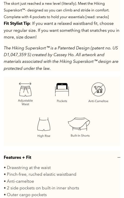 Hiking Superskort™ - Black