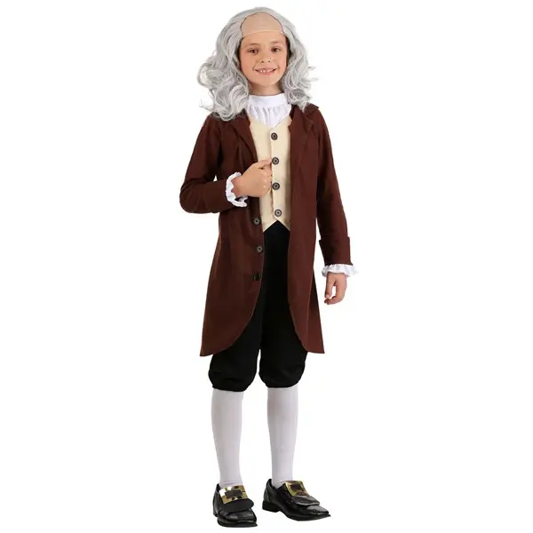 Classic Ben Franklin Boy's Costume