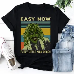 Old Gregg Easy Now Fuzzy Little Man Peach The Mighty Boosh Vintage T-Shirt, The Mighty Boosh Shirt, Old Gregg Tee, Horror Movie Shirt