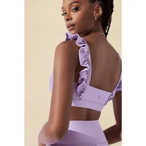 Romance Ruffle Bra - Digital Lavender