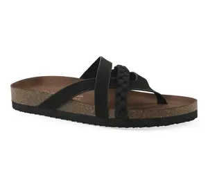 White Mountain Footbeds Leather Sandals - Halogen