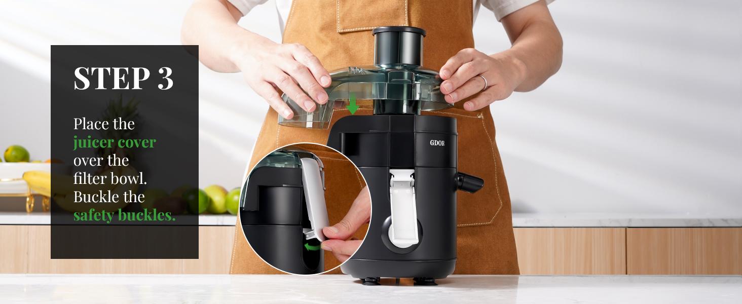 800/1200/1300W+2.5/3/3.2 inch Feed Chute Juicer Electric Juicer with Titanium Enhanced Cut Disc, for Fruits and Veggies, Anti-Drip, Blender Jug