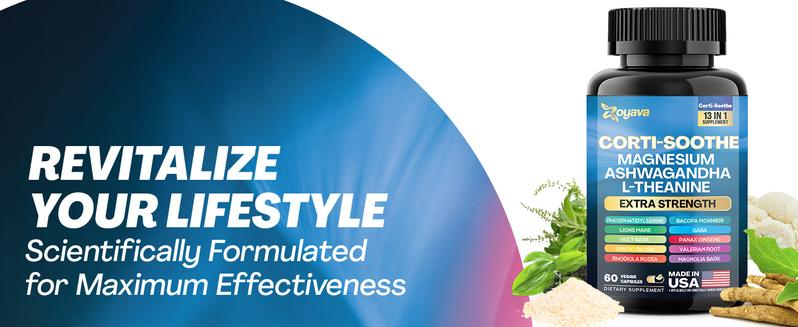 She Shines Set - Zoyava Ultimate Women's All-in-One Dietary Supplement with Corti-Soothe, Myo-Inositol, Collagen & Extra Strength Ingredients for Fitness & Healthcare - Made in USA