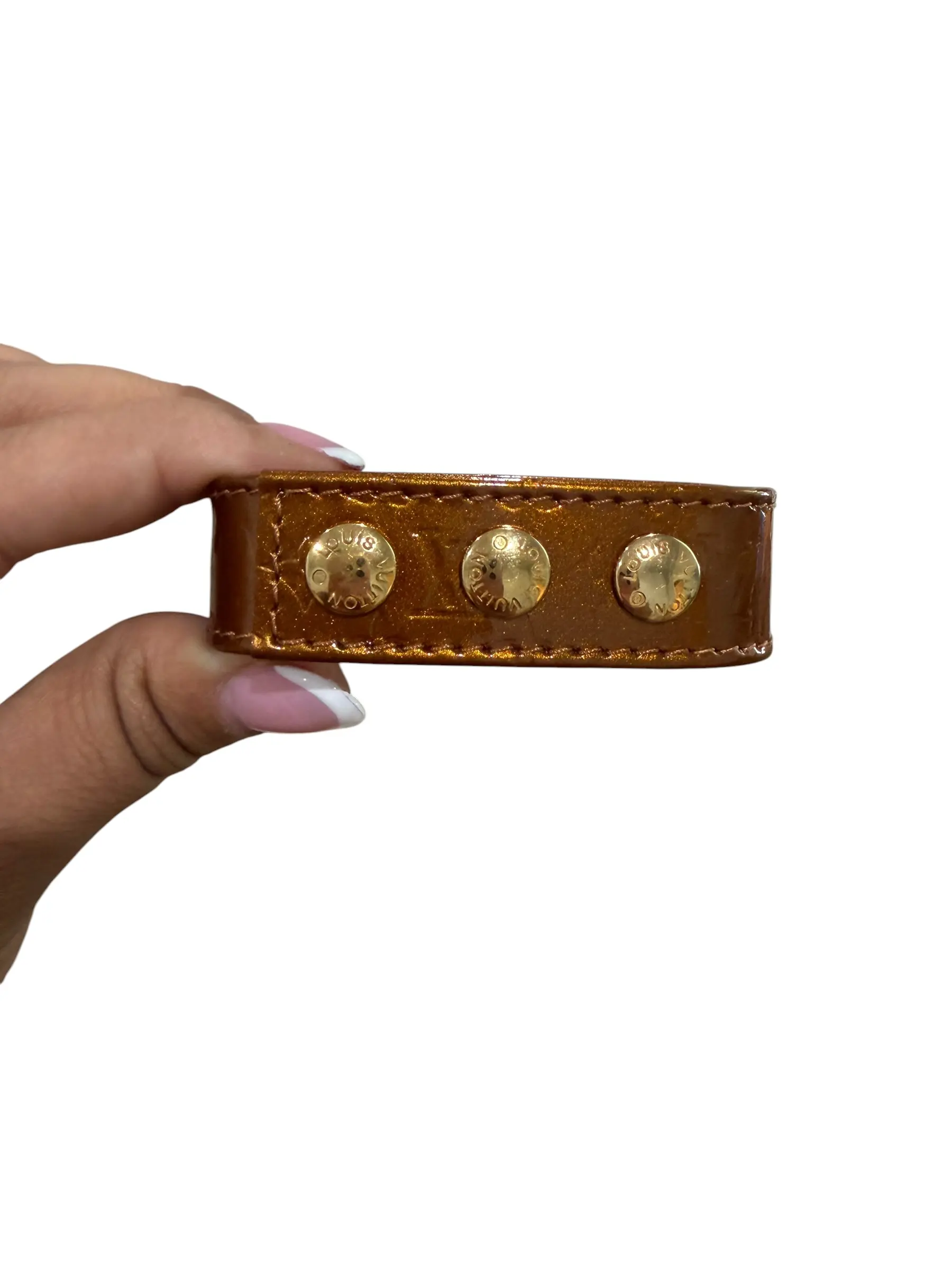 Pre-owned Louis Vuitton Vernis Bracelet Perfect for Daily Use