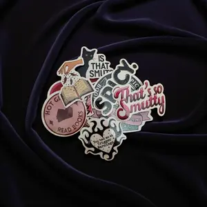10 Smutty/Dark Romance Bookish Stickers