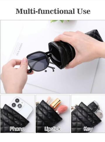 Latest Fashion Makeup Storage Bag,Cosmetic Pouch, Soft Material Lightweight GlassesCase, Unisex Eyewear Accessories for Everyday Use Latest Fashion Makeup Storage Bag,Cosmetic Pouch, Soft Material Lightweight GlassesCase, Unisex Eyewear Accessories for Everyday Use