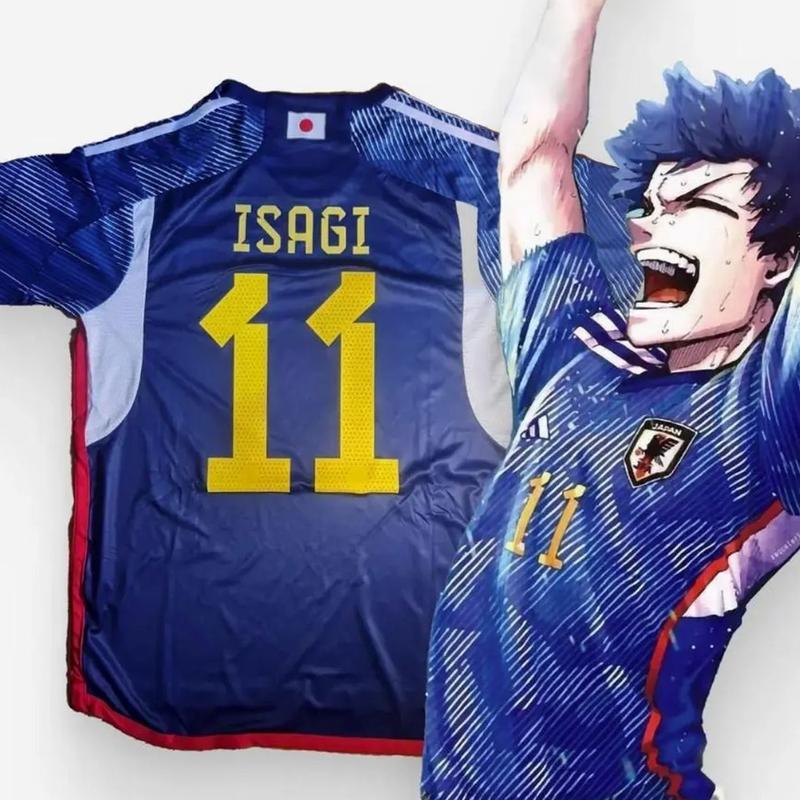 Trending Blue Lock Isagi #11 Jersey – Japan Soccer Anime Shirt | Premium Breathable Material | Anime Football Fan Gear