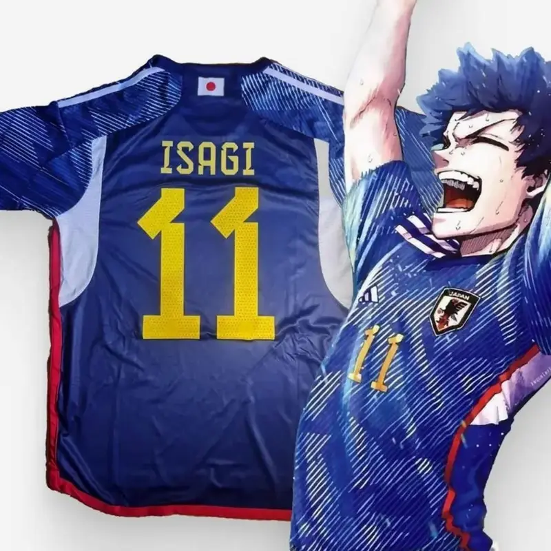 Trending Blue Lock Isagi #11 Jersey – Japan Soccer Anime Shirt | Premium Breathable Material | Anime Football Fan Gear