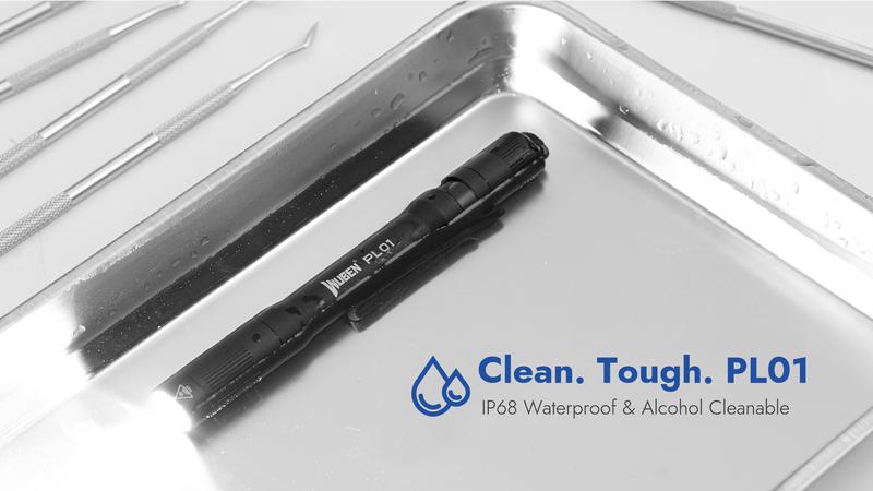 WUBEN PL01 Mini Penlight, 1–650 Lumens EDC Flashlight, CRI90+ Natural Light for Doctors, Technicians & Everyday Carry, IP68 Waterproof, Alcohol-Wipe Safe, Dual Power – USB-C Rechargeable or Battery Replaceable (WUBEN Cell Included) WUBEN PL01 Mini Penlight, 1–650 Lumens EDC Flashlight, CRI90+ Natural Light for Doctors, Technicians & Everyday Carry, IP68 Waterproof, Alcohol-Wipe Safe, Dual Power – USB-C Rechargeable or Battery Replaceable (WUBEN Cell Included)