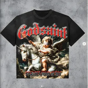 Godspeed Cherub Angel Graphic Tee – Vintage Gothic Horse Streetwear Unisex T-Shirt Godspeed Cherub Angel Graphic Tee – Vintage Gothic Horse Streetwear Unisex T-Shirt