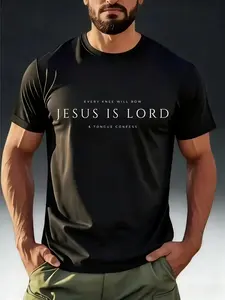Every Knee Will Bow Is Lord & Tongue Confess Christian T-Shirt