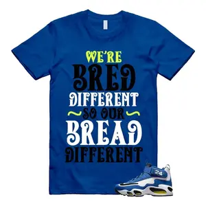 Air Griffey Max 1 Varsity Royal White Volt Black T Shirt Match BREAD
