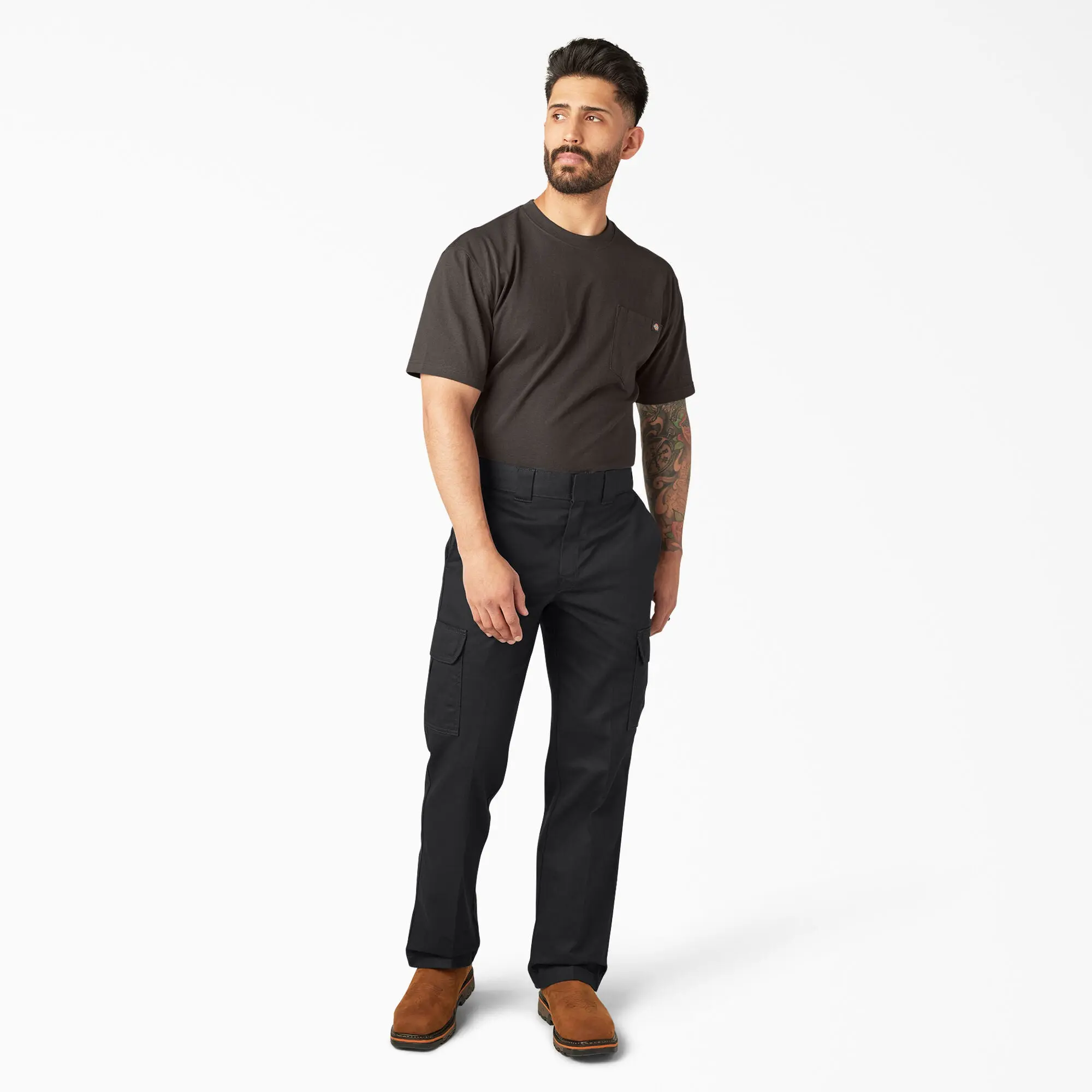 Dickies Relaxed Fit Straight Leg Cargo Work Pants Dickies Relaxed Fit Straight Leg Cargo Work Pants