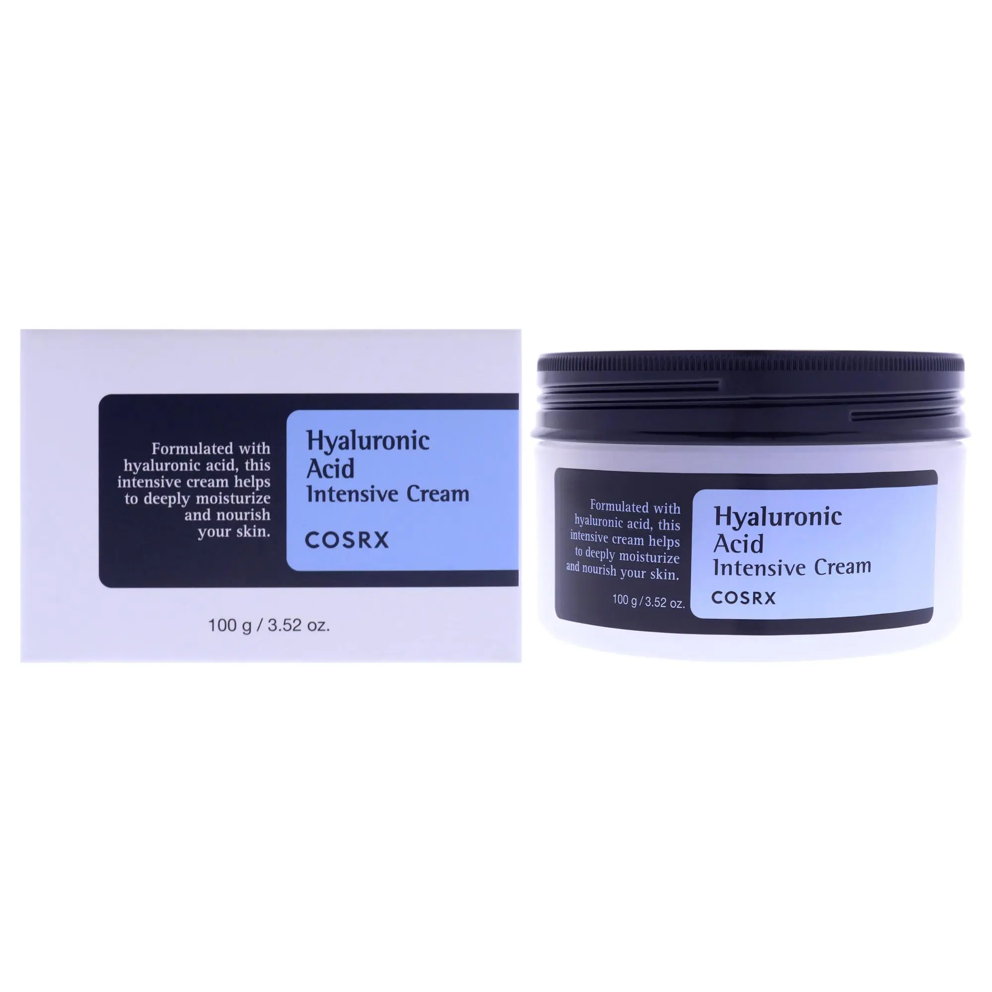 Cosrx Hyaluronic Acid Intensive Moisturizer Cream - Daily Deep Moisture, 3.52 oz (100g) Cream Jar, Unisex Beauty & Personal Care, Moisturizers, Women Skin