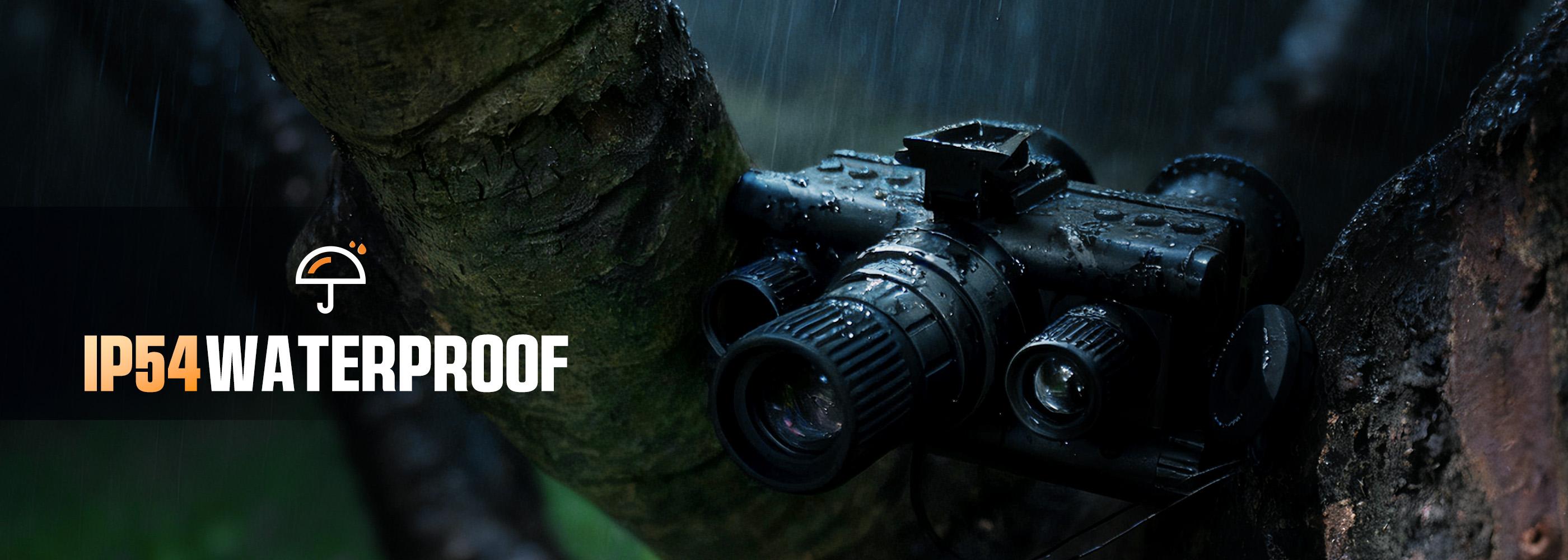 CIGMAN 4K Head-mounted Night Vision Goggles & Binoculars, Infrared NVG with Manual Focus, 8x Zoom Includes, 64GB Memory Card, 3500mAh Battery, f/1.0 Aperture Flashlight, Ideal for Hunting, Camping, Fishing, Hiking Essentials,Telescopic, Gift SpringStateme