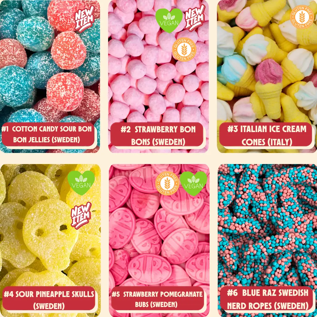 Stock Boy Build-A-Bag - We will pack your order live at our Pick N Mix Station - If not live, you can still order