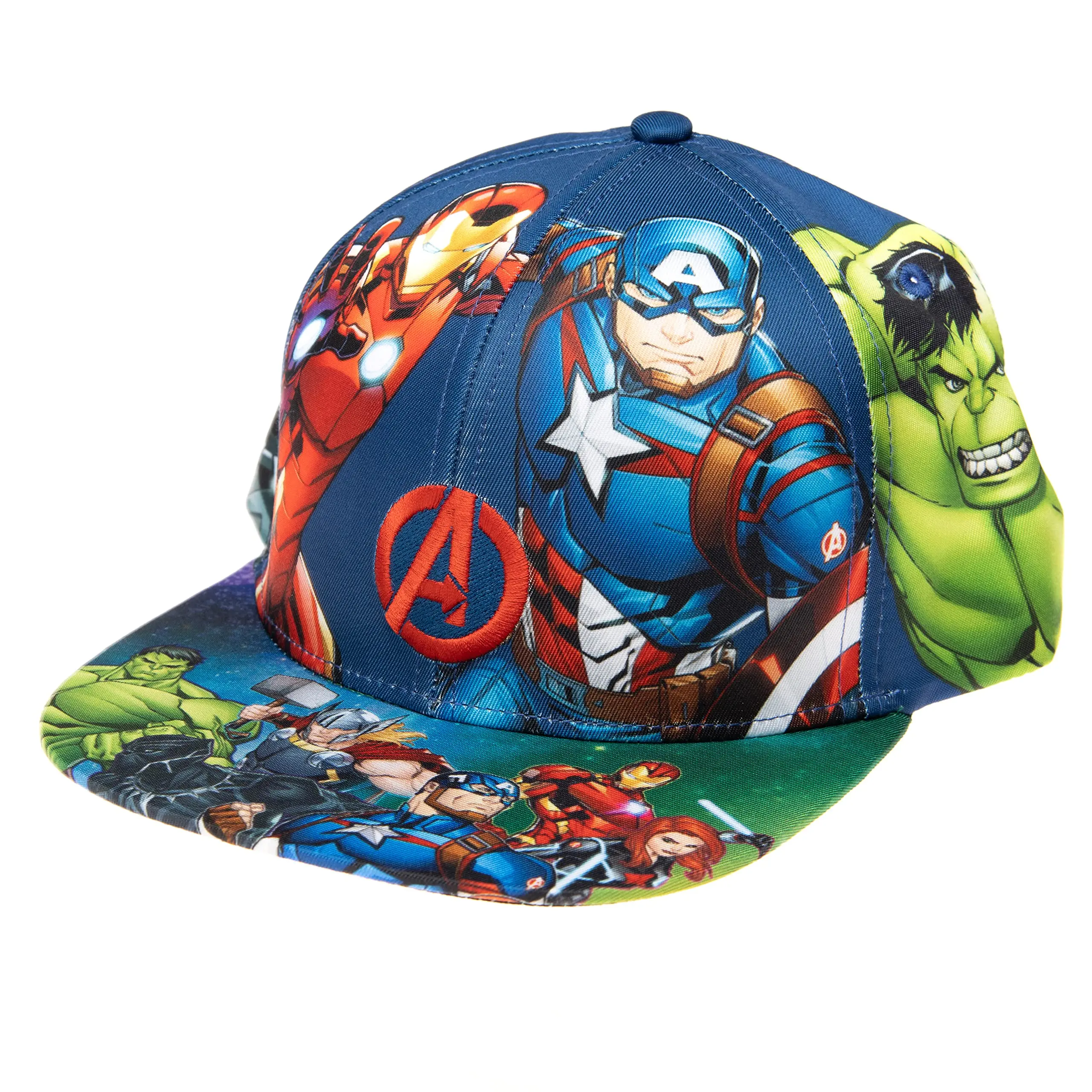 Marvel Avengers Graphic Baseball Cap - One-Size Comfortable Hat, Ideal Gift for Men, Men's Merchandise, Graphic Hat