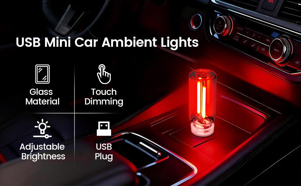 DIBMS USB LED Car Lights Mini LED Bulb Portable Design for Car, Bedroom, Hallway, Desk, No Pole Dimming,Ambient Lighting.Retro Car Lamp Touch Adjustment DIBMS USB LED Car Lights Mini LED Bulb Portable Design for Car, Bedroom, Hallway, Desk, No Pole Dimming,Ambient Lighting.Retro Car Lamp Touch Adjustment