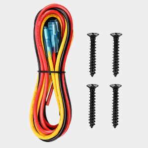 Nilight Ignition Switch Panel 12V 2 in 1 Rocker with Engine Push Button Toggle Switches with Relay Wiring Harness LED for RV Truck Racing Car Boat Marine Trailer