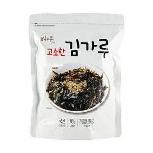 JAYONE Korean Roasted Seaweed Flakes 70g - Savory Seasoned Gim for Bibimbap, Rice Topping, Sushi & Snacks