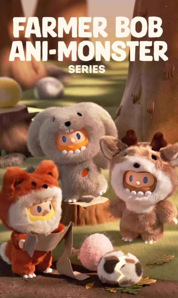 Farmer Bob ANI-Monster Series Plush Blind Box