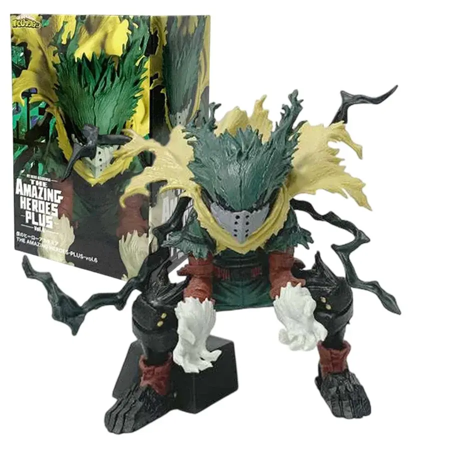 12cm Anime My Hero Academia Anime Figure Midoriya Izuku Shoto Bakugou Boku Izuku Duke PVC Action  Anime Cartoon Model Toy Gift