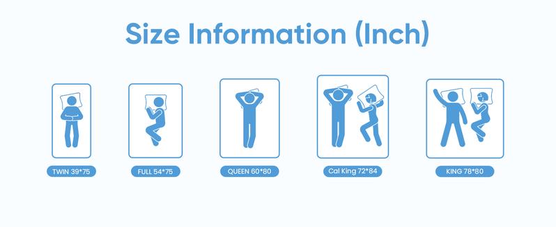 Mattress Topper,Dual Layer 4 Inch Memory Foam Mattress Topper - 2 Inch Gel Memory Foam and 2 Inch Down Alternative Pillow Top Mattress Pad Cover with 8-21 Inch Deep Pocket for Sleeping