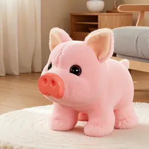 Summervibes Electric Plush Cute Piglet Realistic Vocalisation Electronic Pet Toy Summervibes Electric Plush Cute Piglet Realistic Vocalisation Electronic Pet Toy