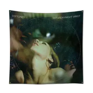 Art Tapestry Deftones (Saturday Night Wrist)  durable polyester walls, ideal for university dormitories, bedroom Decor Lightweight