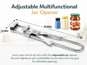 Adjustable Multifunctional Jar Opener