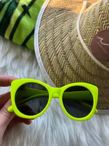 Lime cat eye sunnies