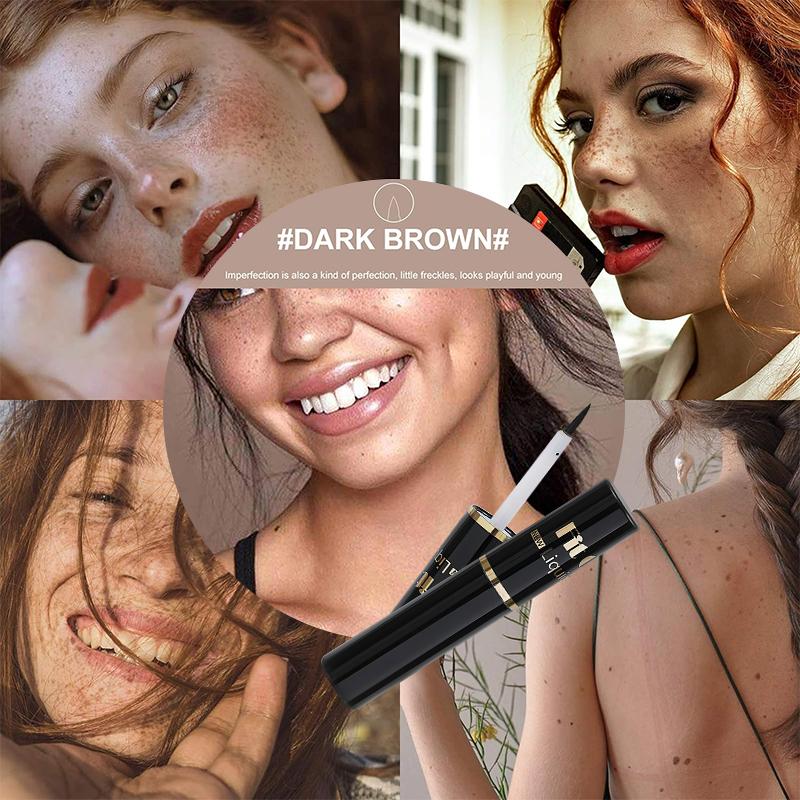 B&Q Waterproof Freckle Pen, Easy Coloring Makeup Stick for Novelty Makeup Styles, Music Festival, Facial Makeup Spot Pen