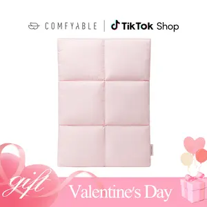 Comfyable Puffy Laptop Sleeve 13 14 Inch, Quilted Puffer Laptop Carrying Case, Pillow Case Compatible with MacBook Air M4, MacBook Pro M5