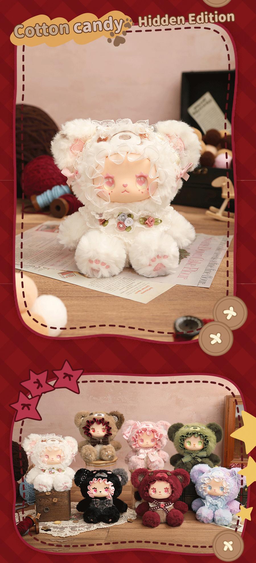 Lucky Emma Bear Buddies Union Blind Box Bag Charm, Cute Bear Keychain For Gifts