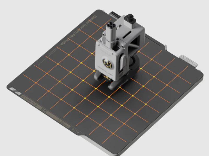 Bambu Lab A1 3D Printer, Bambu Lab A1 Combo 3D Printer, Multi-Color Printing, Active Flow Rate Compensation, Active Motor Noise Cancelling, Full-auto Calibration, Clip Quick Swap Nozzle, 256*256*256 mm Build Volume