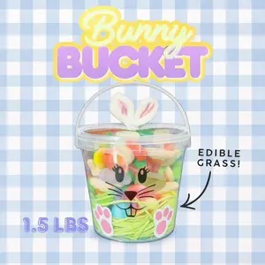 [ 1.5LB ] Bunny Bucket - Easter Themed Gummies