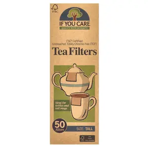 If You Care Tea Filters, Tall, 50 Filters
