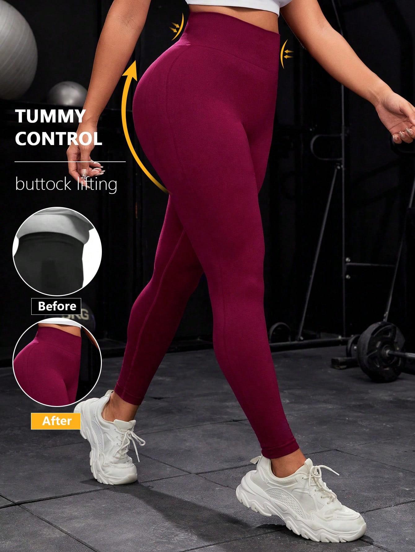 SUOVADUN CK002 Women's High-Waist Seamless Yoga Leggings Quick Dry, Stretchy Activewear Pants for Fitness Workout Casual Attire Athletic Stretchable Athleisure Style Bottoms