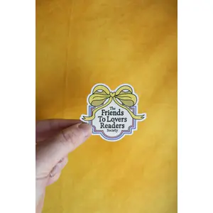 Friends to Lovers Readers Society Bookish Sticker